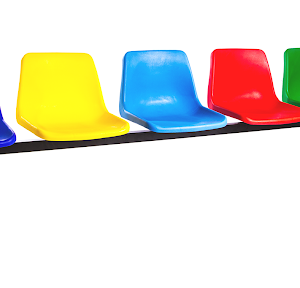 Ghế băng chờ nhựa - PVC